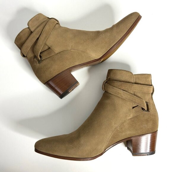 SAINT LAURENT Blake Jodhpur Ankle Boots - Picture 7 of 11